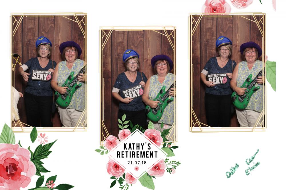 Kathy's surprise retirement party | View more photos from the event at gallery.myphotoboothexperience.co.uk/u/MyPhotoBoothExperienceLtd/Kathys-surprise-retirement-party